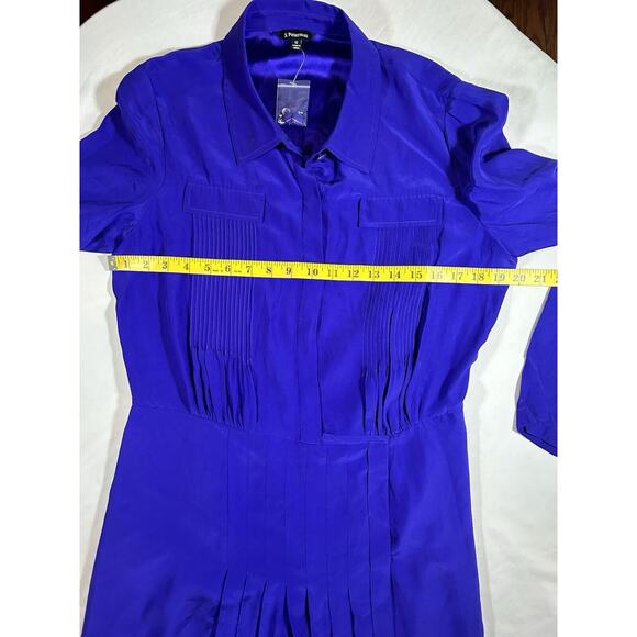 J. Peterman Cobalt Blue Midi Dress - Picture 9 of 12